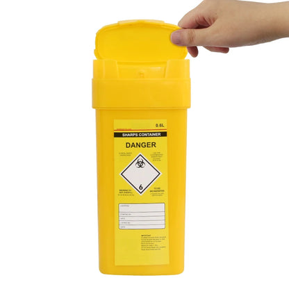 0.6L Sharps Safe Needle Syringe Insulin Disposal Surgery Waste Bin