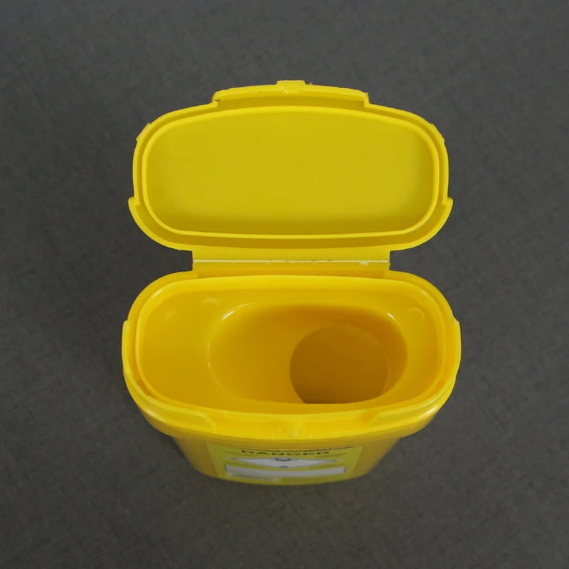0.6L Sharps Safe Needle Syringe Insulin Disposal Surgery Waste Bin