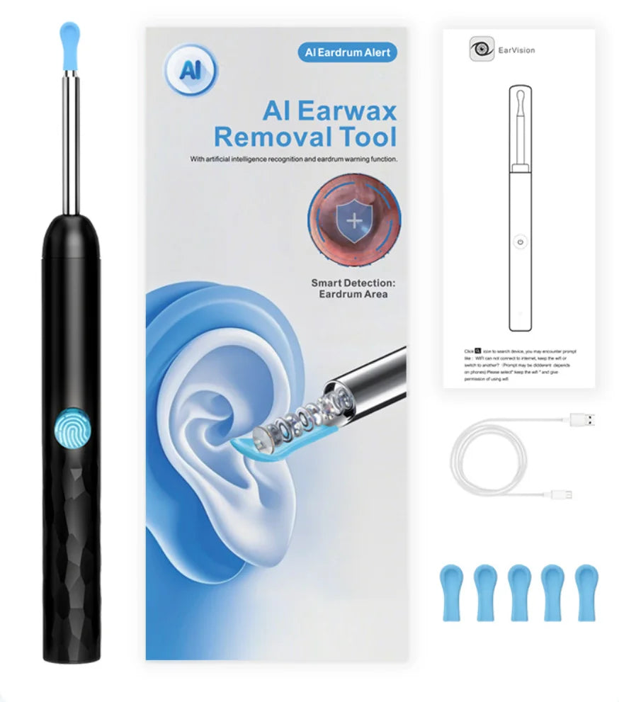 Ys - 8106 HD 1080P Smart Wireless Personal Ear Wax Remove