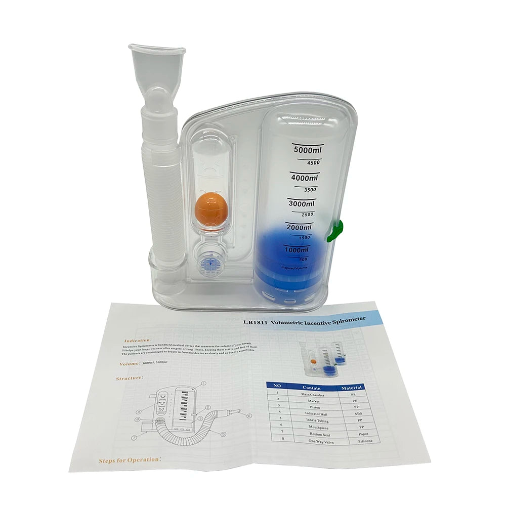 Ys-5033 5L Measurement Spirometer for Breathing