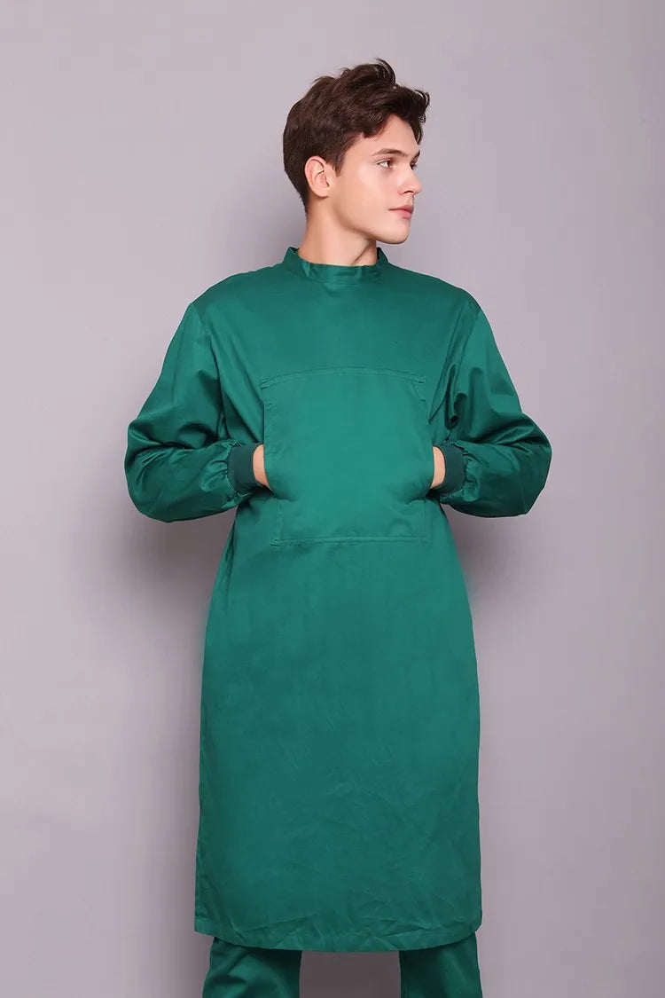 Woven Surgical Gowns Water-Resistant Doctor Gown