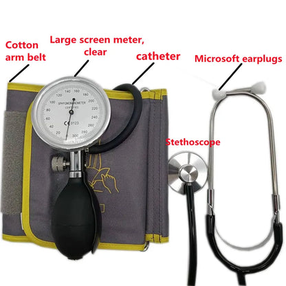 Ys-5606 Handheld Dial Type Manual Blood Pressure Monitor with Stethoscope