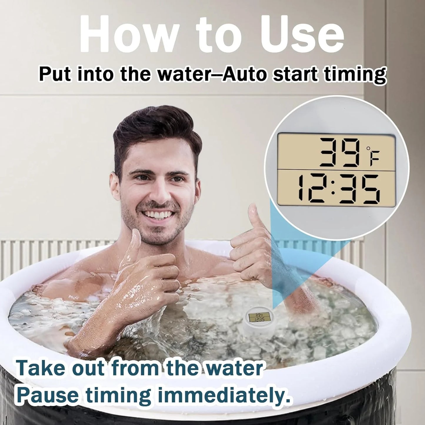 Ys - 7740 lce Bath Thermometer