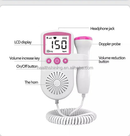 Ys - 7105 Doppler Baby Heart Monitor Wandler