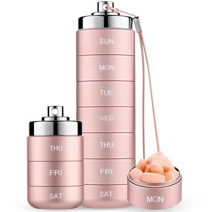 Ys-5006 Metal Pill Box Organizer
