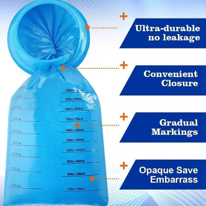 Ys - 9015 Blue Waste Disposal Bags Medical Disposable